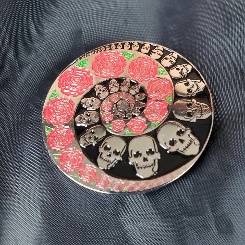 🌟SOLD!🌟Vintage '89 Grateful Dead Pin - Picture 2 of 4